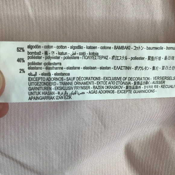 ZARA Pink Oversized Crisp Button Down Shirt - Picture 13 of 15